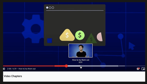 Capítulos en videos de YouTube Las funciones más atractivas en redes sociales lanzadas en 2020